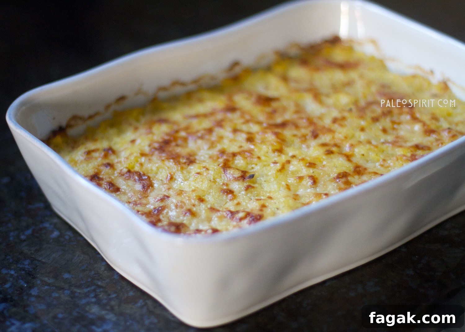 spaghetti squash gratin by PaleoSpirit.com spaghetti squash gratin by PaleoSpirit.com