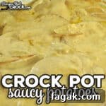 These simple Crock Pot Saucy Potatoes are so tasty. They are a favorite around my house, and I bet at yours too!