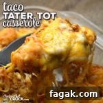 This Taco Tater Tot Casserole recipe for you oven is incredibly simple and absolutely delicious! Everyone will love it and want the recipe!