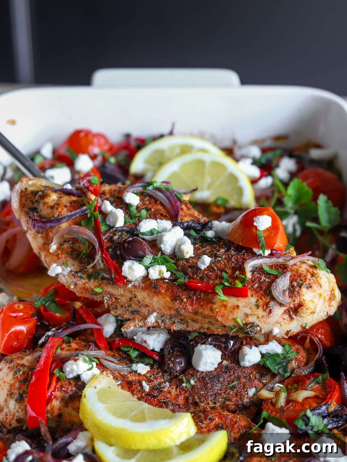 Mediterranean Chicken Bake