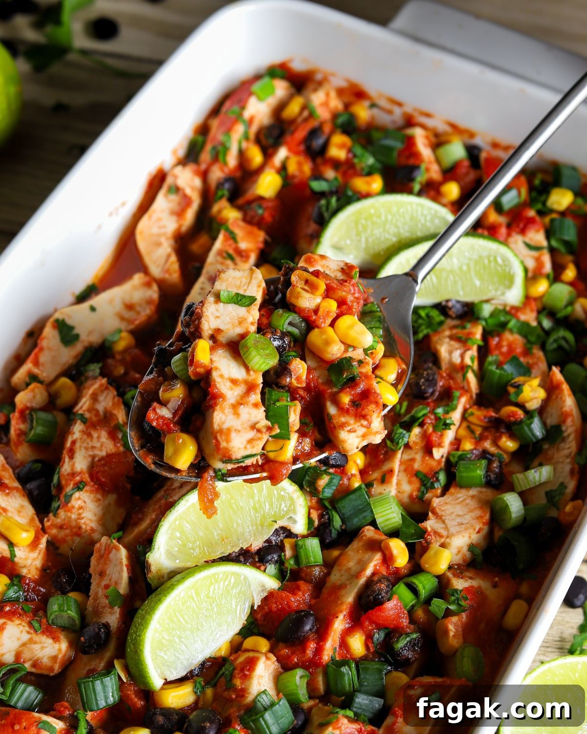 Salsa Chicken Bake