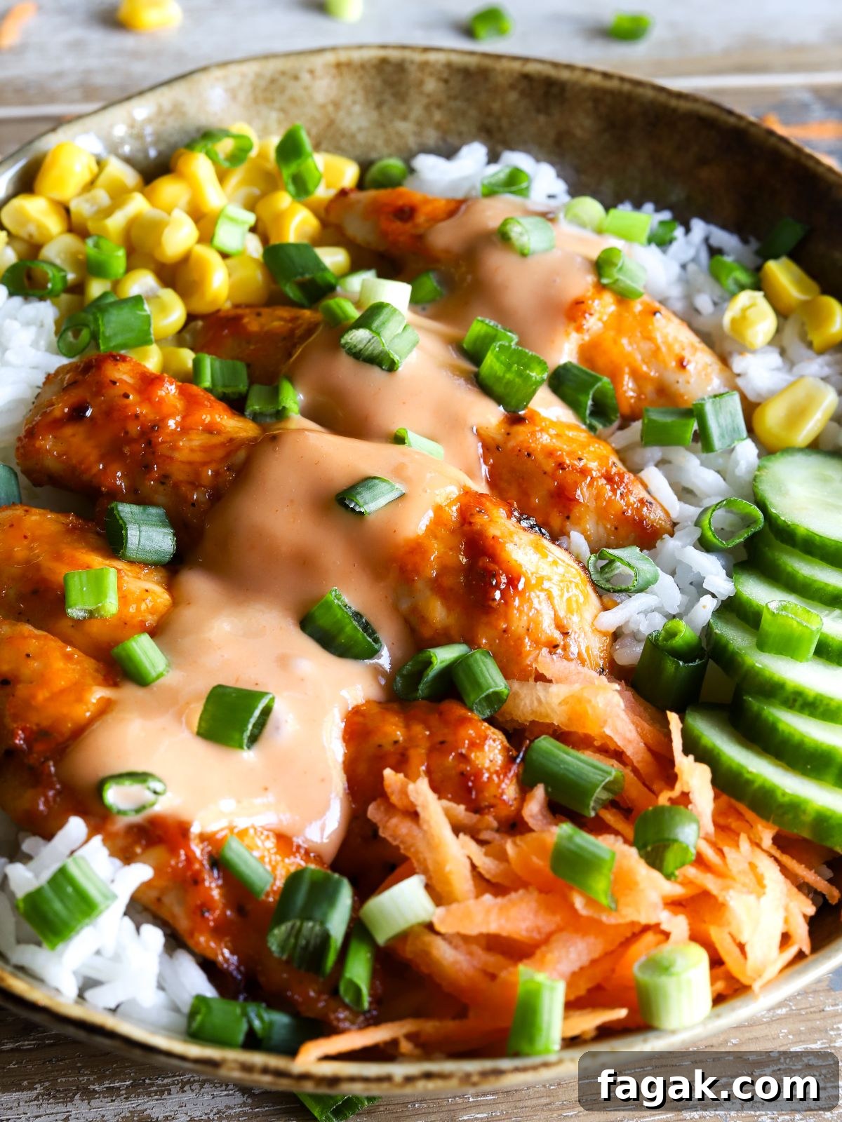 Bang Bang Chicken Bowls