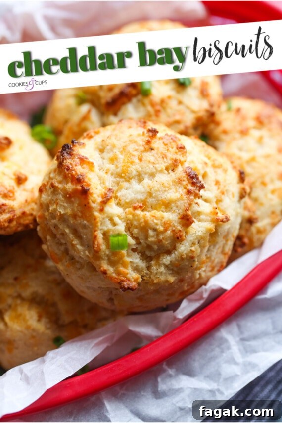 Cheddar Bay Biscuits pinterest Image