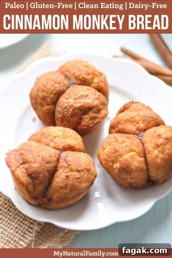 Paleo Monkey Bread Recipe with Cinnamon Sugar