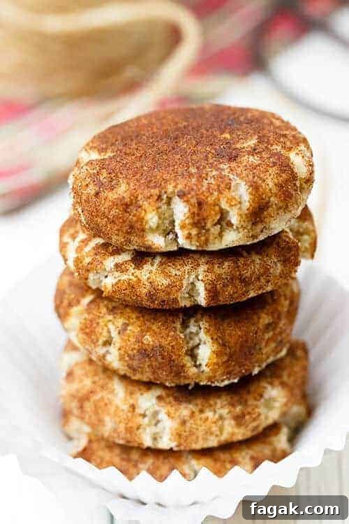 Paleo Snickerdoodles Recipe with Coconut Flour and Flax Seed Eggs