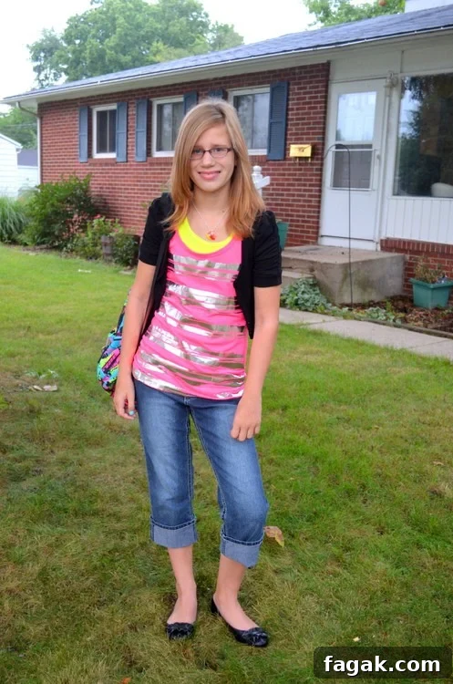 Happy first-day outfit from Gordmans