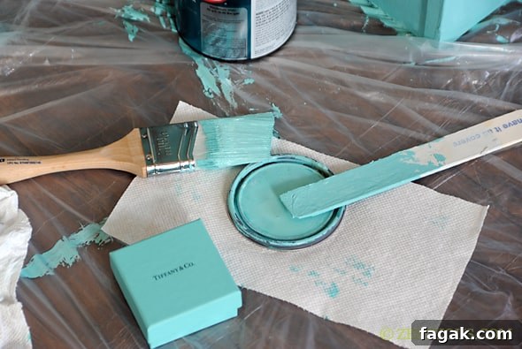 Tiffany Blue Bookshelf from Zestuous