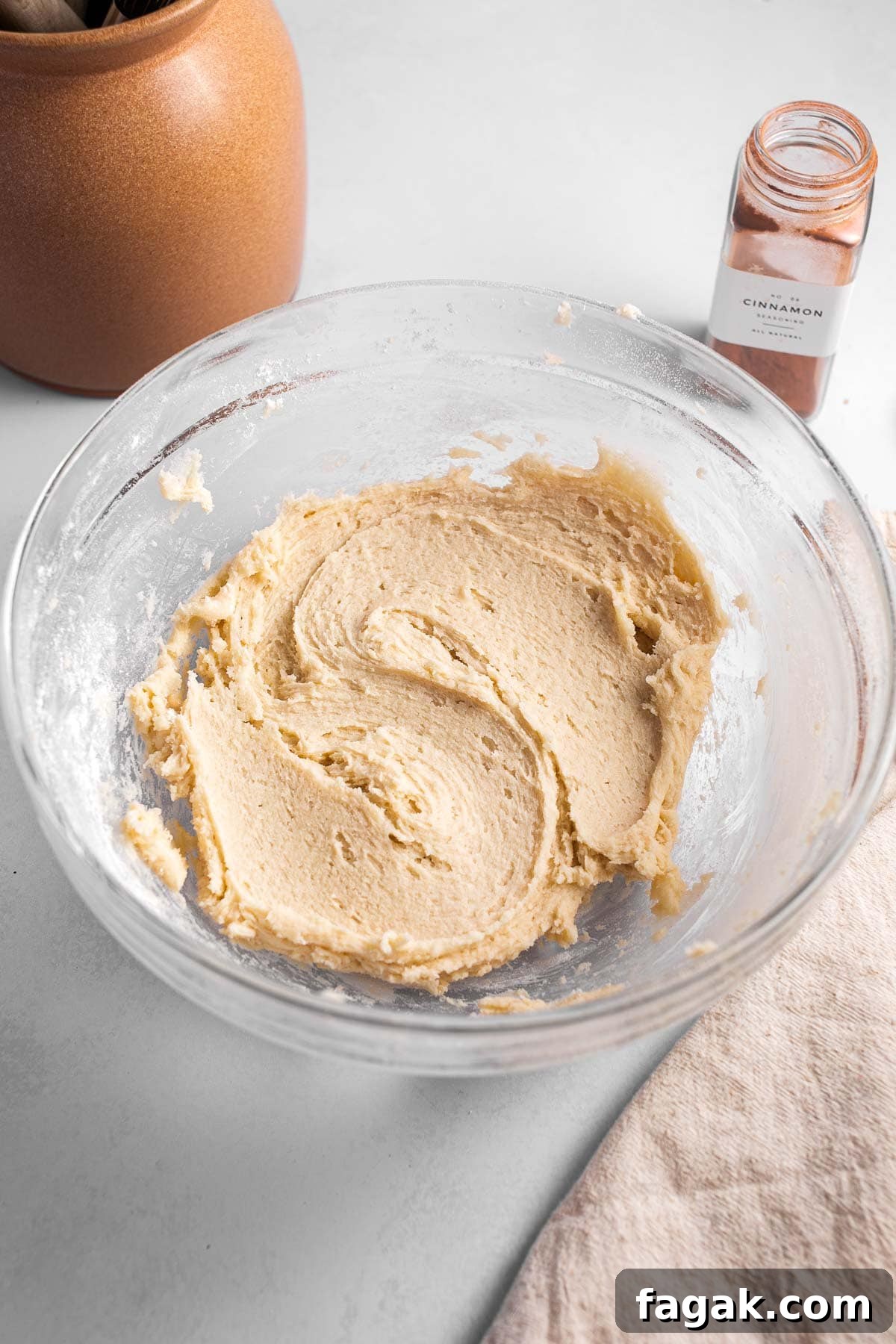 Mixing dry ingredients