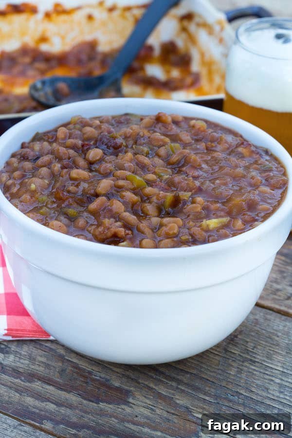 The Ultimate Smoky Baked Beans