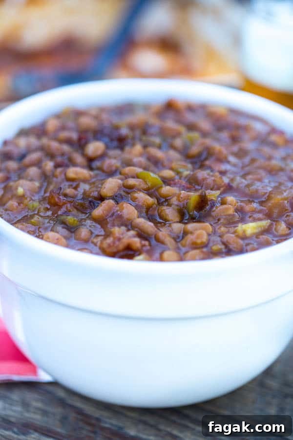 The Ultimate Smoky Baked Beans