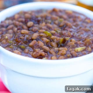 The Ultimate Smoky Baked Beans