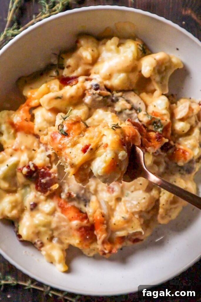 baked cauliflower and cheese