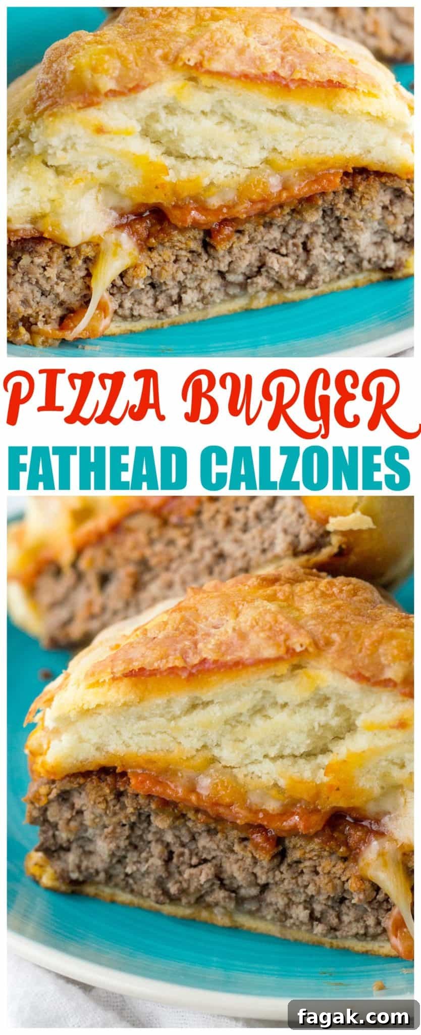 fathead pizza burger