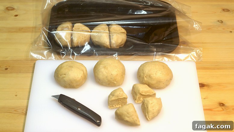 Cutting The Good Friday Buns
