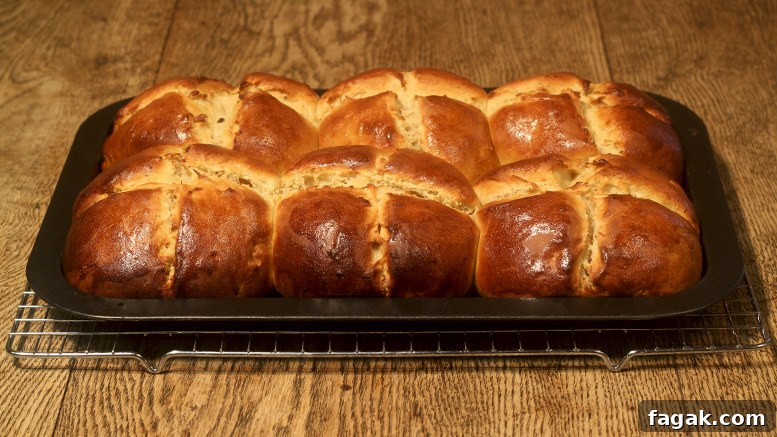 Good Friday Buns Baked From The Oven