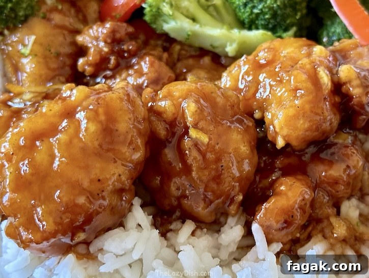 Easy orange chicken recipe for quick family meals. Add a side of broccoli and peppers for a budget friendly dinner that everyone will love. 