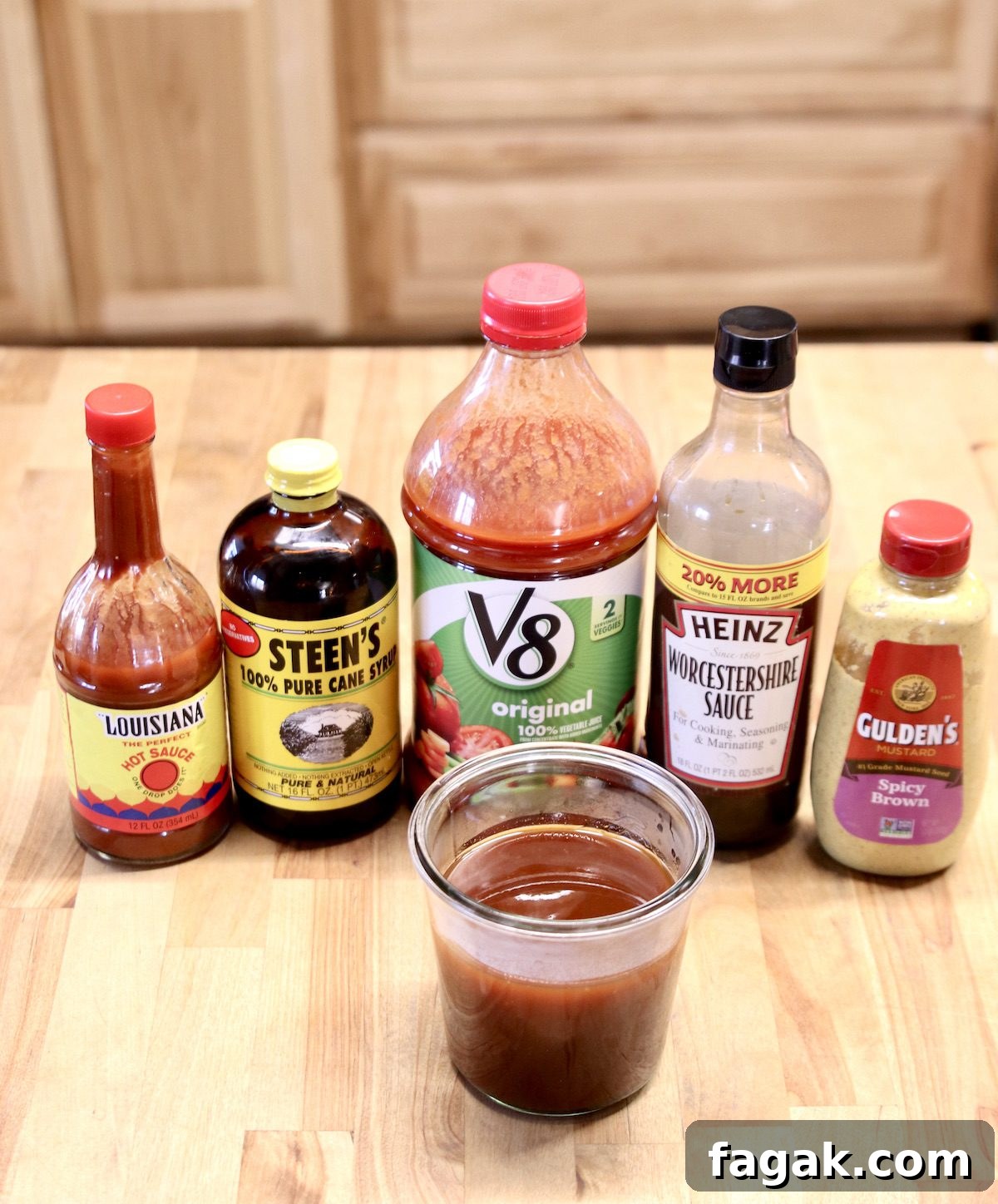 Mop Sauce for spare ribs. ingredients for mop sauce for grilling spare ribs.