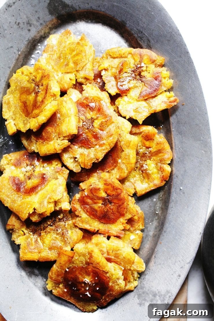 Crispy Tostones