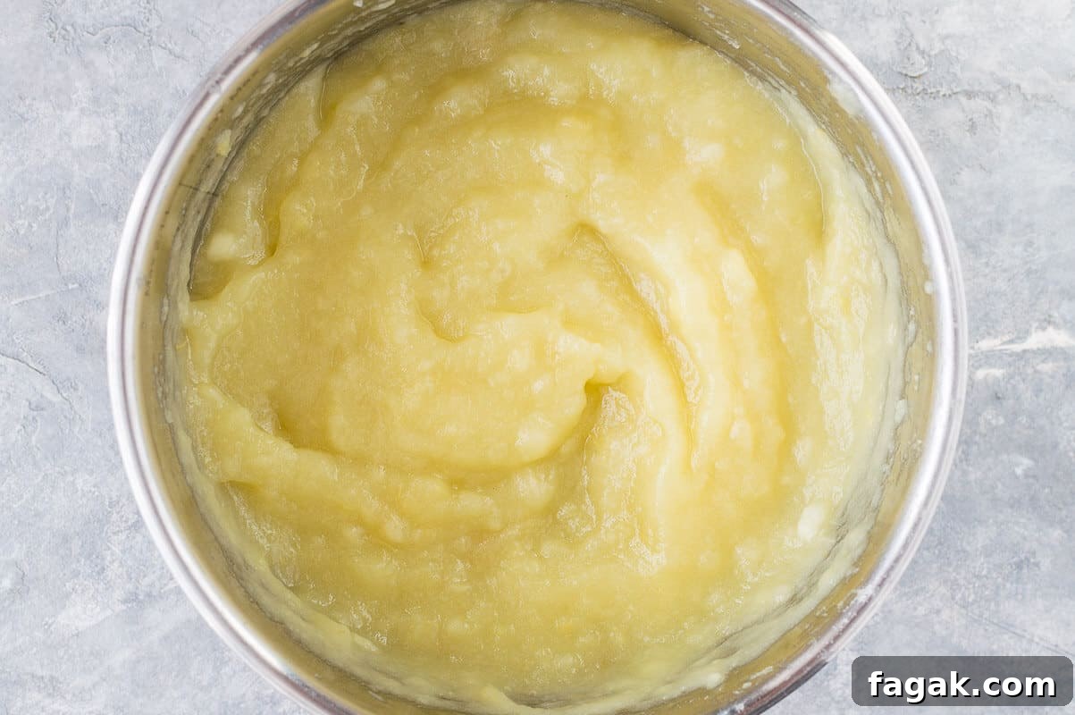 homemade unsweetened applesauce