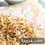 Spiralized Shoestring Garlic Truffle Fries with Aioli