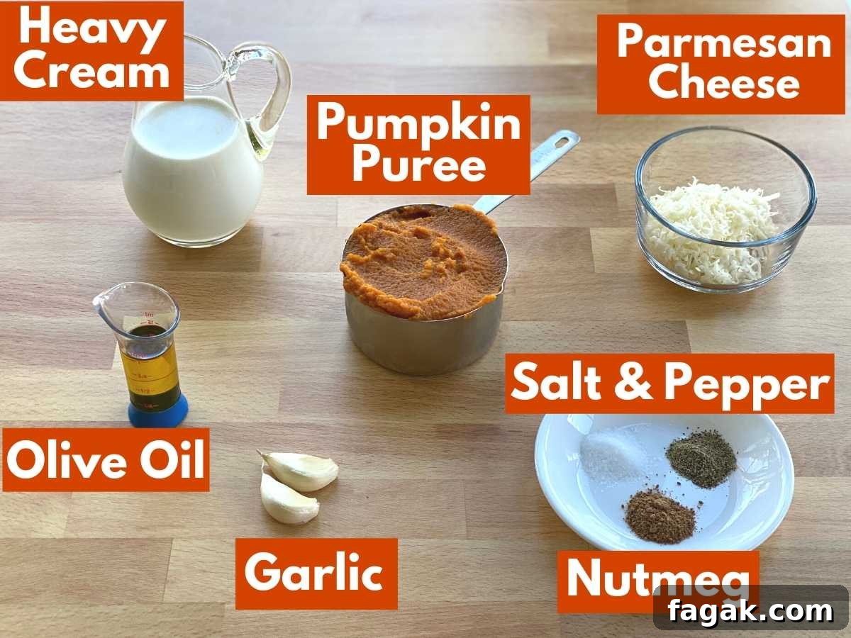 Labeled ingredients to make recipe.