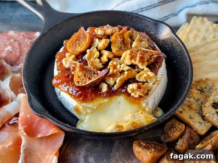 Image for Baked Brie with Fig Jam