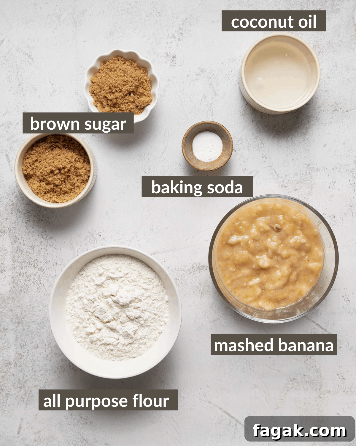 overhead shot of ingredients 