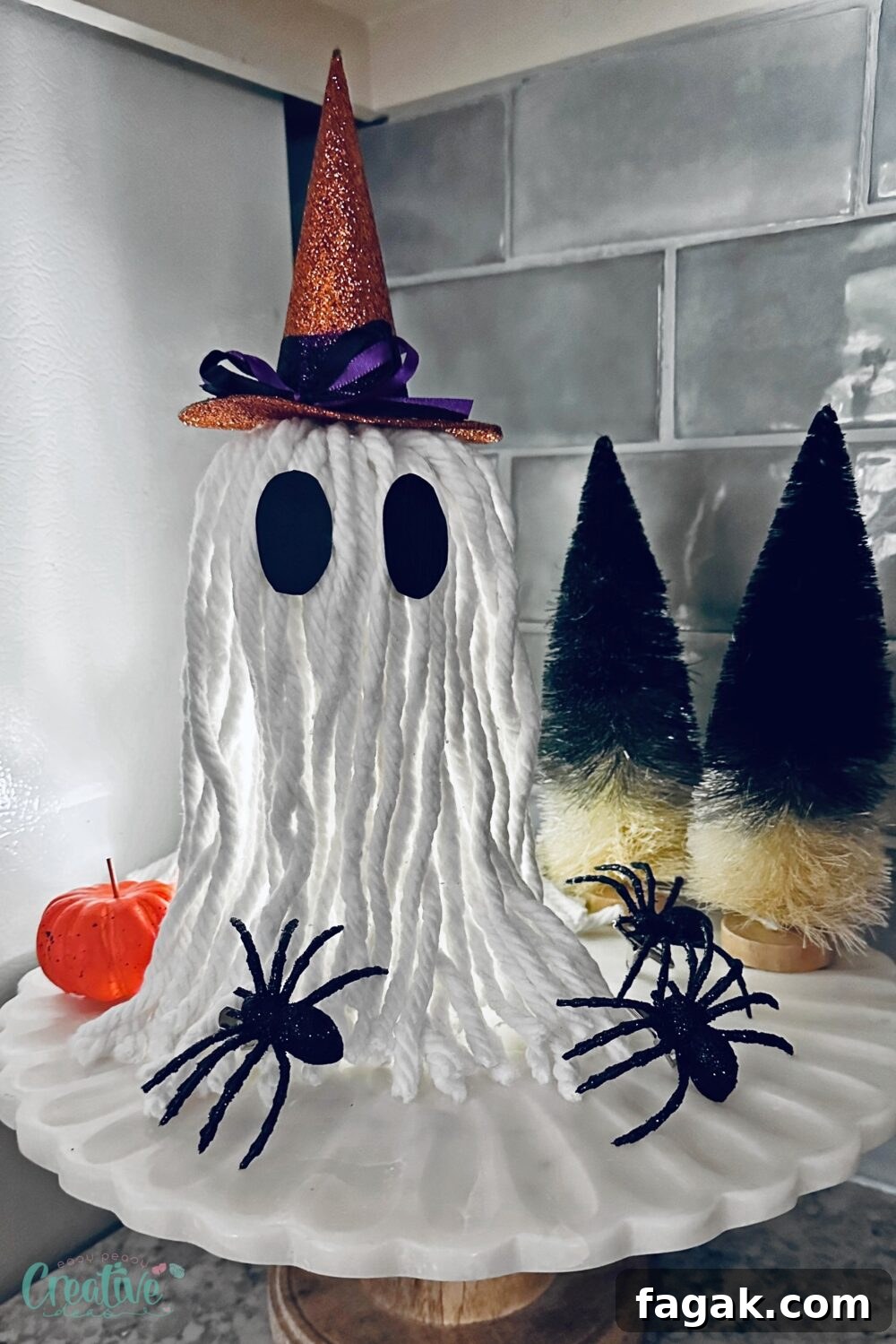 Simple to make and incredibly cute, this ghost craft idea is a perfect addition to your seasonal décor, and it’s sure to become a treasured item year after year.