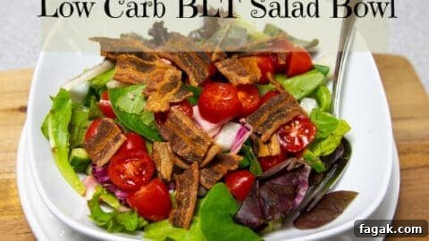 Low Carb BLT Salad Bowl Recipe