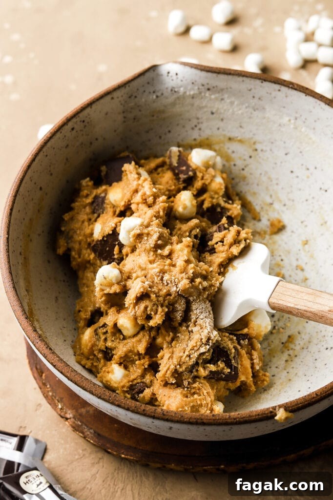 s'mores cookie dough