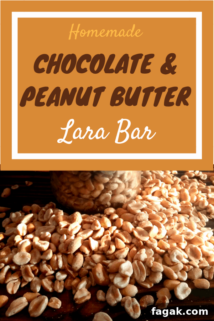 Homemade Chocolate Peanut Butter LaraBars Recipe for Energy Snacks 8 homemade lara bars, homemade chocolate and peanut butter lara bars