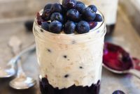 Creamy Blueberry Overnight Oats Recipe