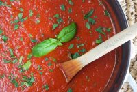 Homemade Marinara Sauce Recipe