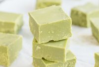Paleo Dairy-Free Green Tea Fudge Recipe