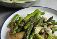 Grilled Asparagus and Shrimp Salad with Lemon Dressing