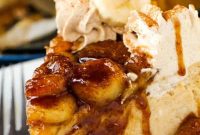 Decadent Bananas Foster Cheesecake with Rum Caramel