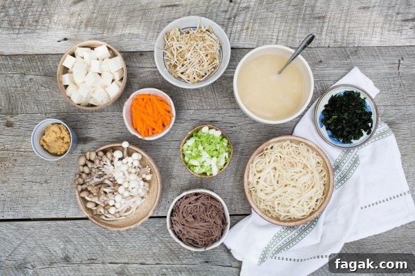 topping bar for miso soup | pamela salzman
