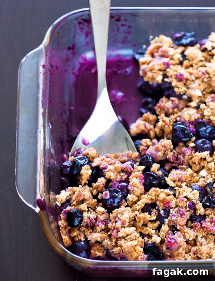 Blueberry Crisp