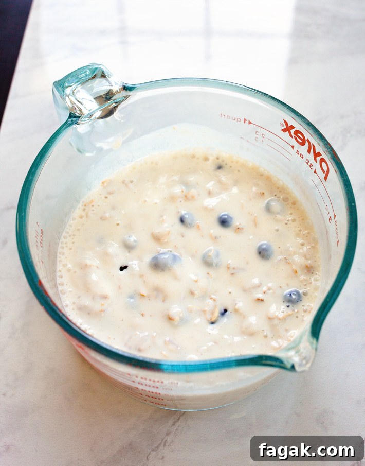 Overnight Oats With Fruit