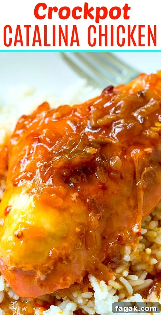 Crockpot Catalina Chicken