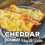 This Cheddar Parmesan Bread Oven Recipe is absolutely delicious and easy enough to throw together that a novice can make it! Such a crowd pleaser!