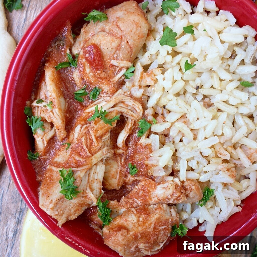 with brown rice