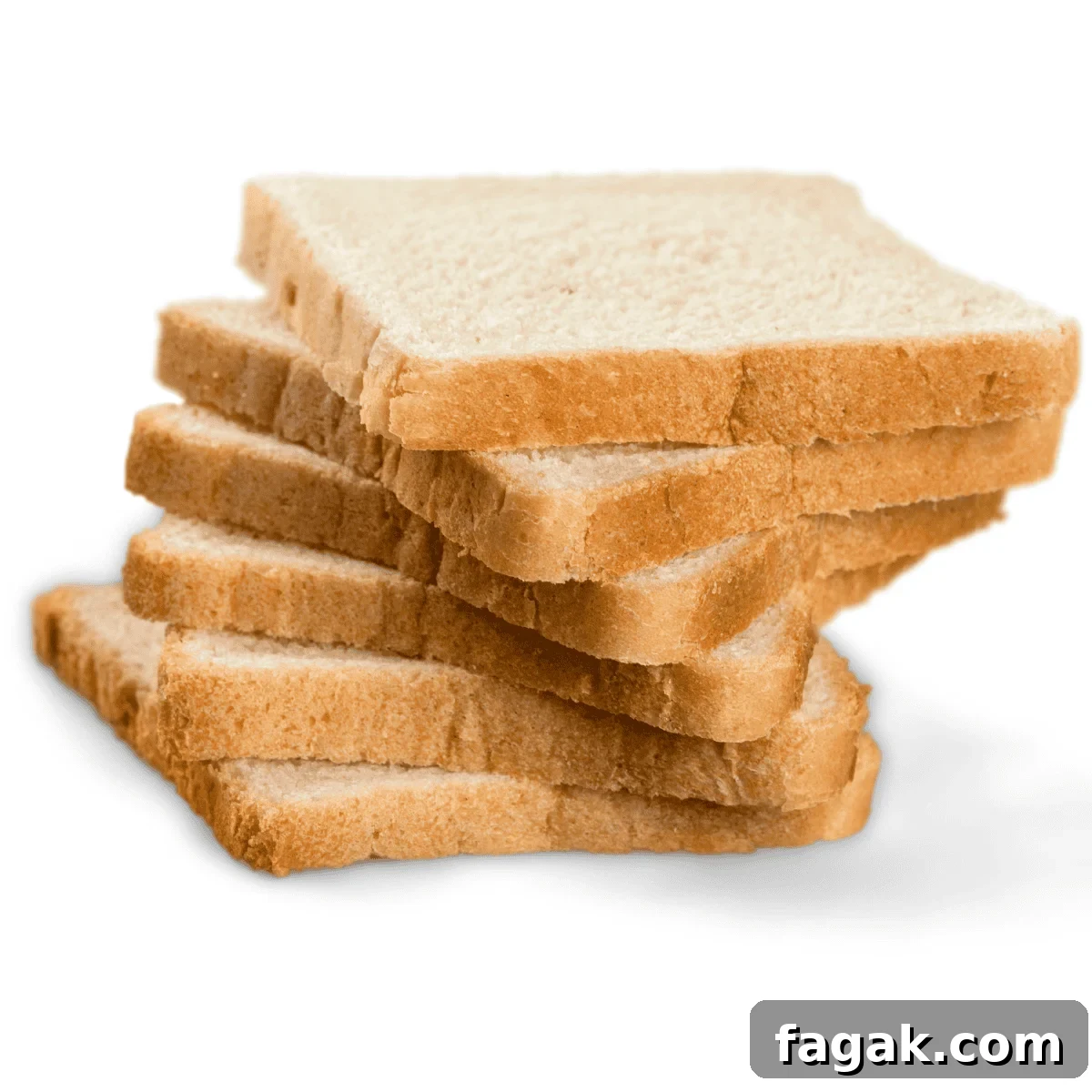 white bread stack