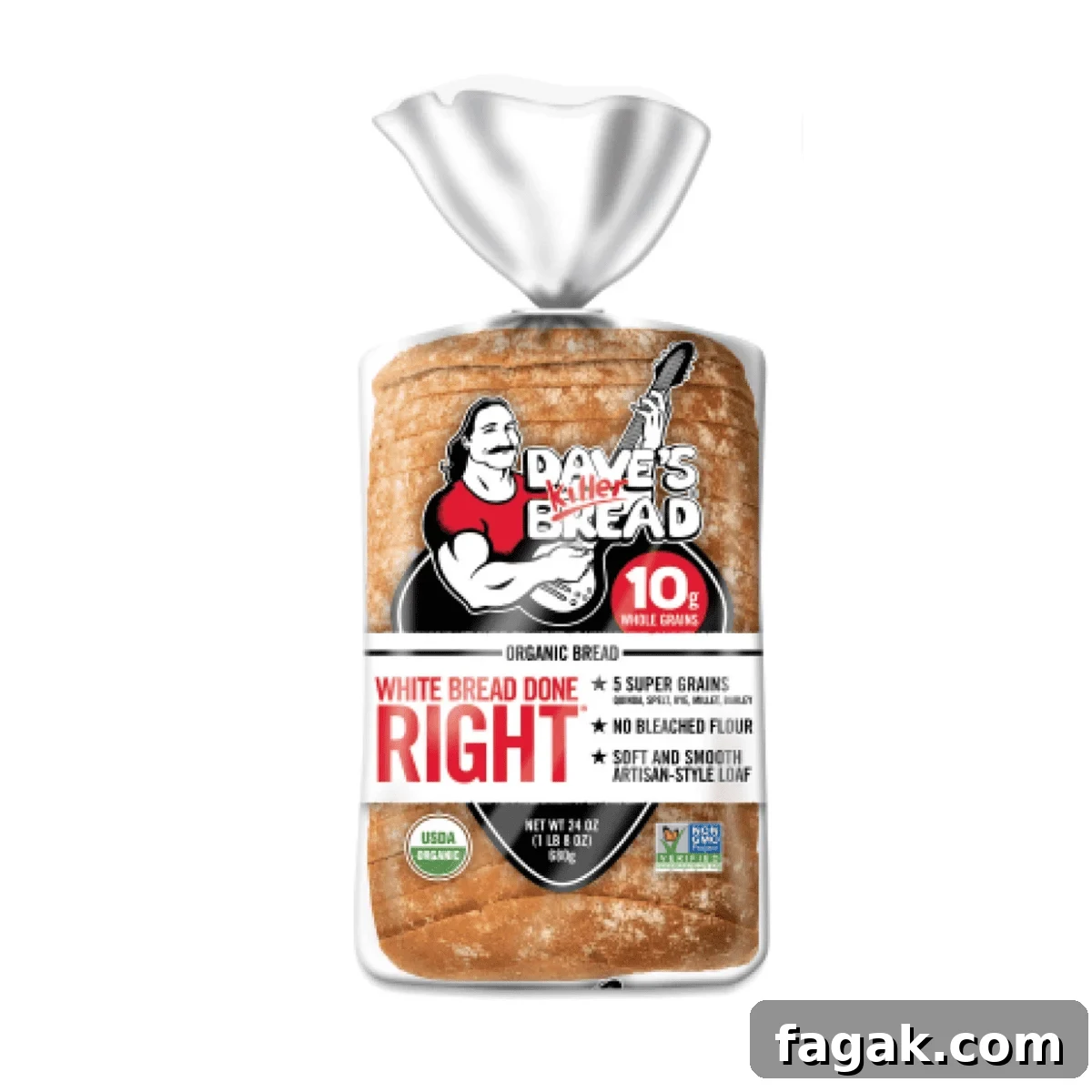 dave's killer bread white done right | Healthy Bread Brands