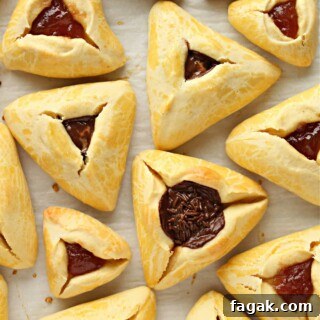 Classic Hamantaschen Recipe for Purim Cookies 8 Hamantaschen thumbnail