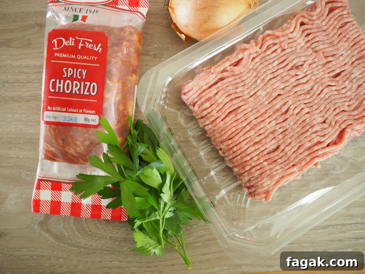 Pork and Spicy Chorizo Skinless Sausages